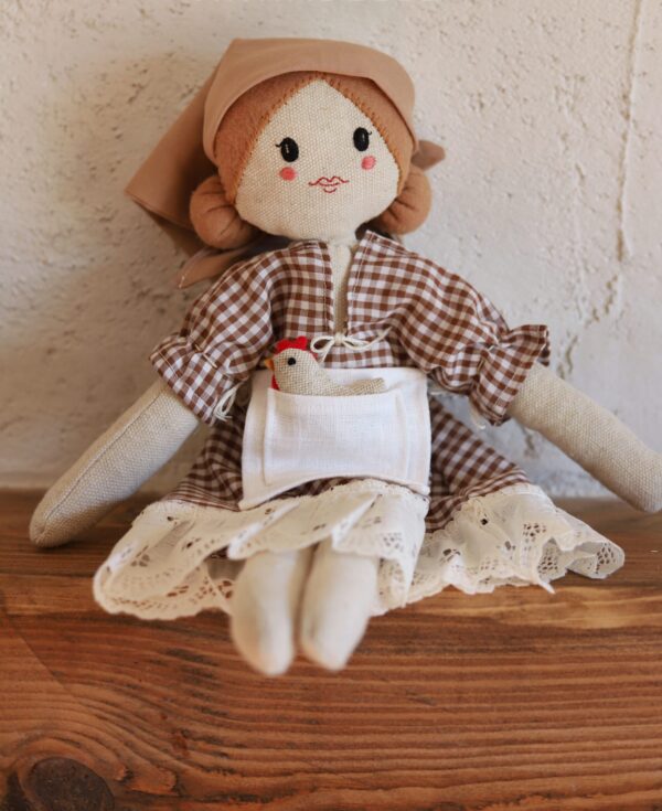 Farm Girl Ragdoll SEWING PATTERN