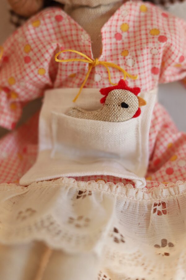 Farm Girl Ragdoll SEWING PATTERN - Image 3