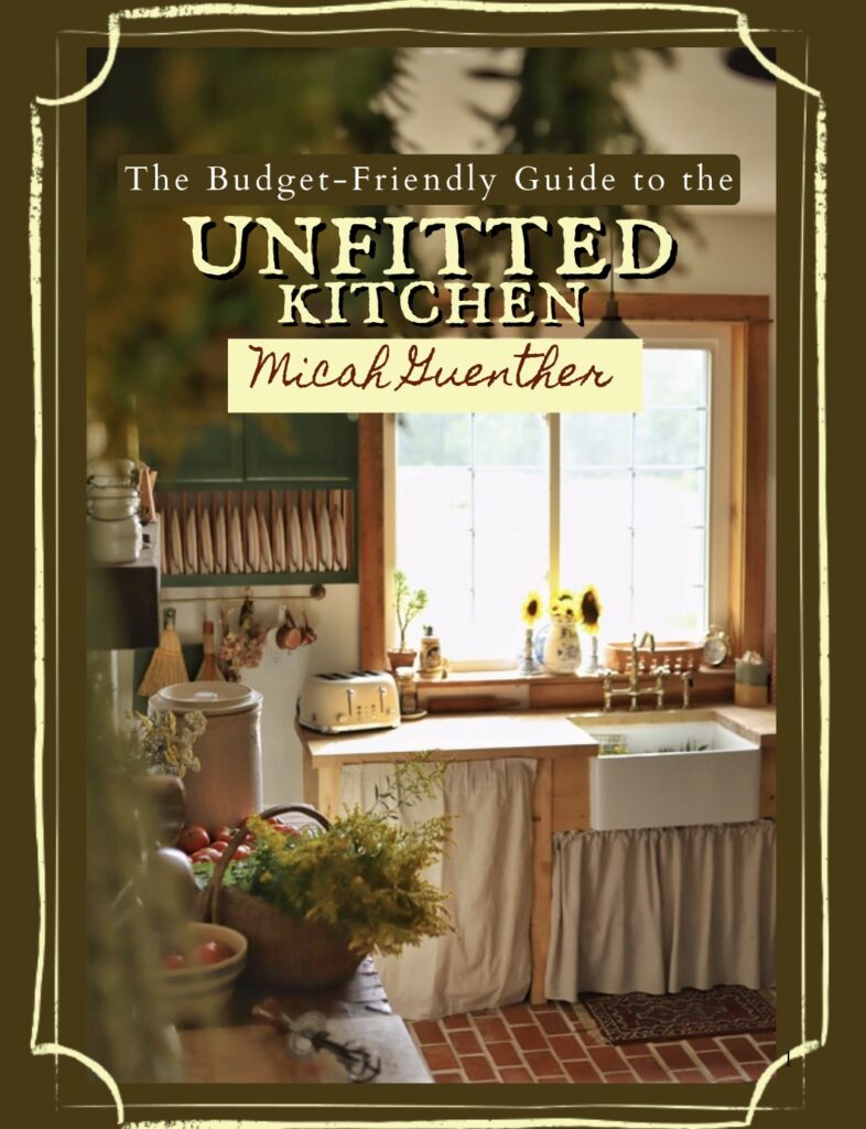 The Budget-Friendly Guide to the Unfitted Kitchen E-book